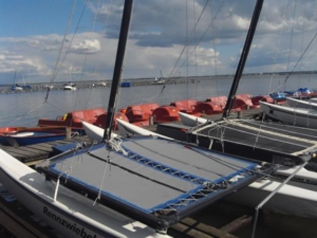 Bootsverleih Kielhorn   Steg N 21 - 3 Std. Hobie Cat 16 segeln auf dem Steinhuder Meer - 1