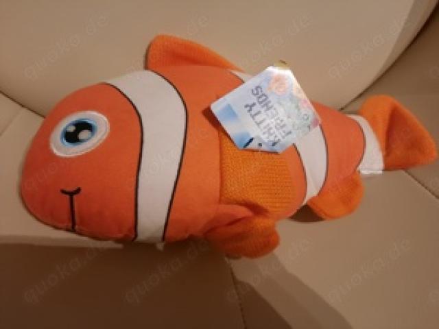 1 Clownfisch,  Nemo,  Kuscheltier, neu - 1